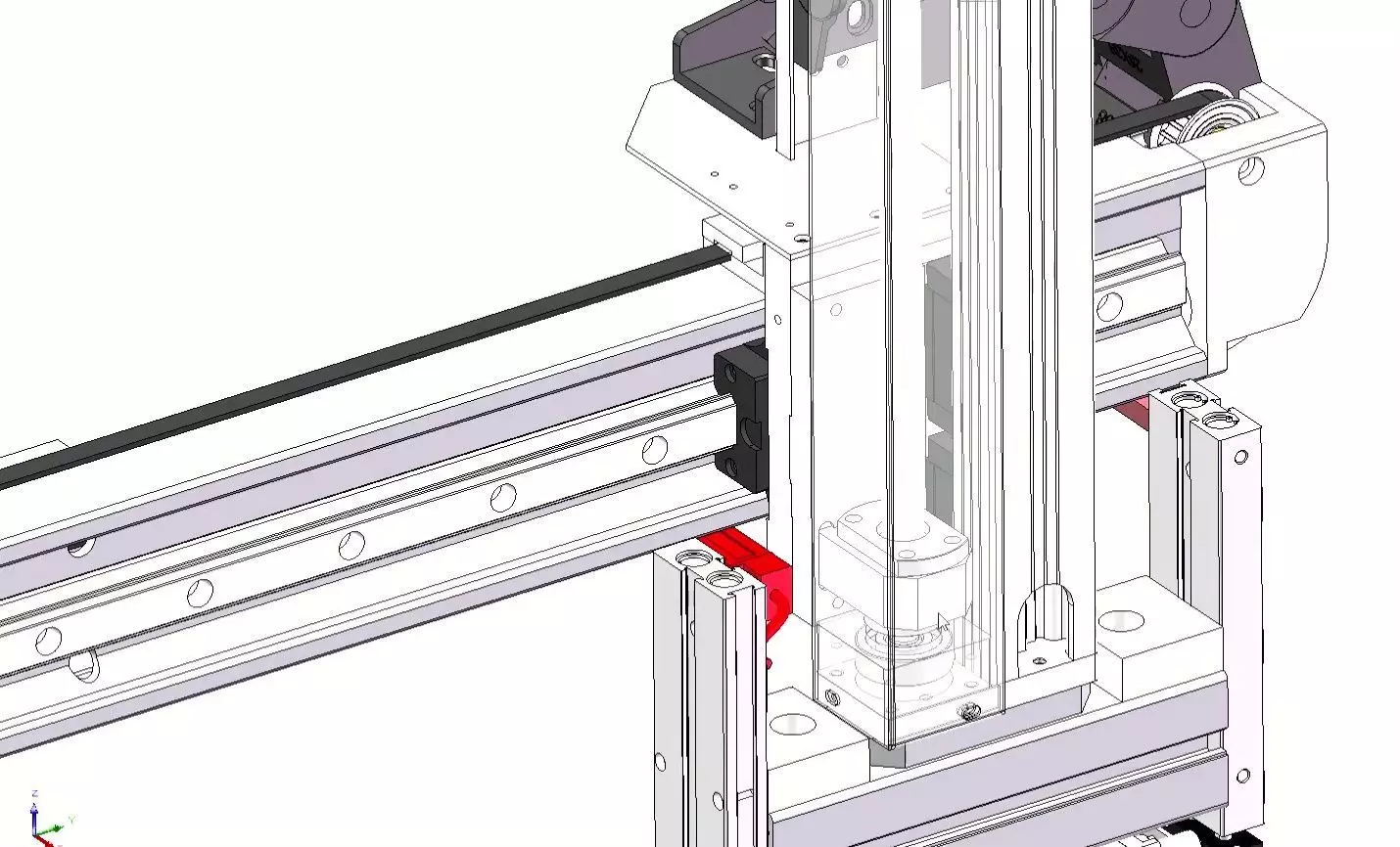 Auto Stocker and Pallet Feeder Receiver Machine-Palletizing Cell 3D model_22