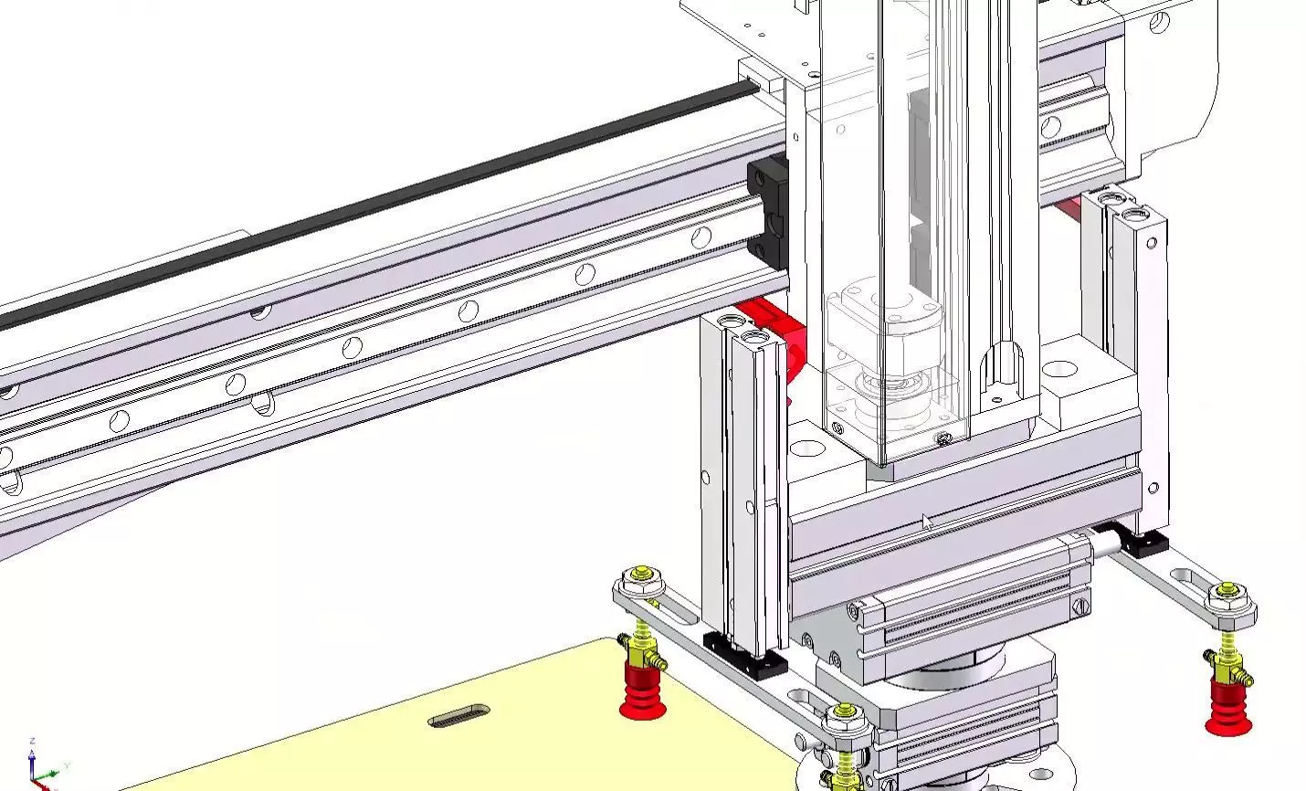 Auto Stocker and Pallet Feeder Receiver Machine-Palletizing Cell 3D model_21