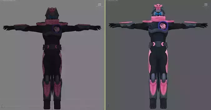 Kamen Rider Vice 3d Model