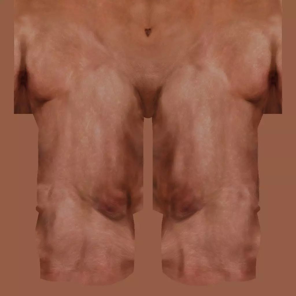 pack Hindi man and texture 3D model_78