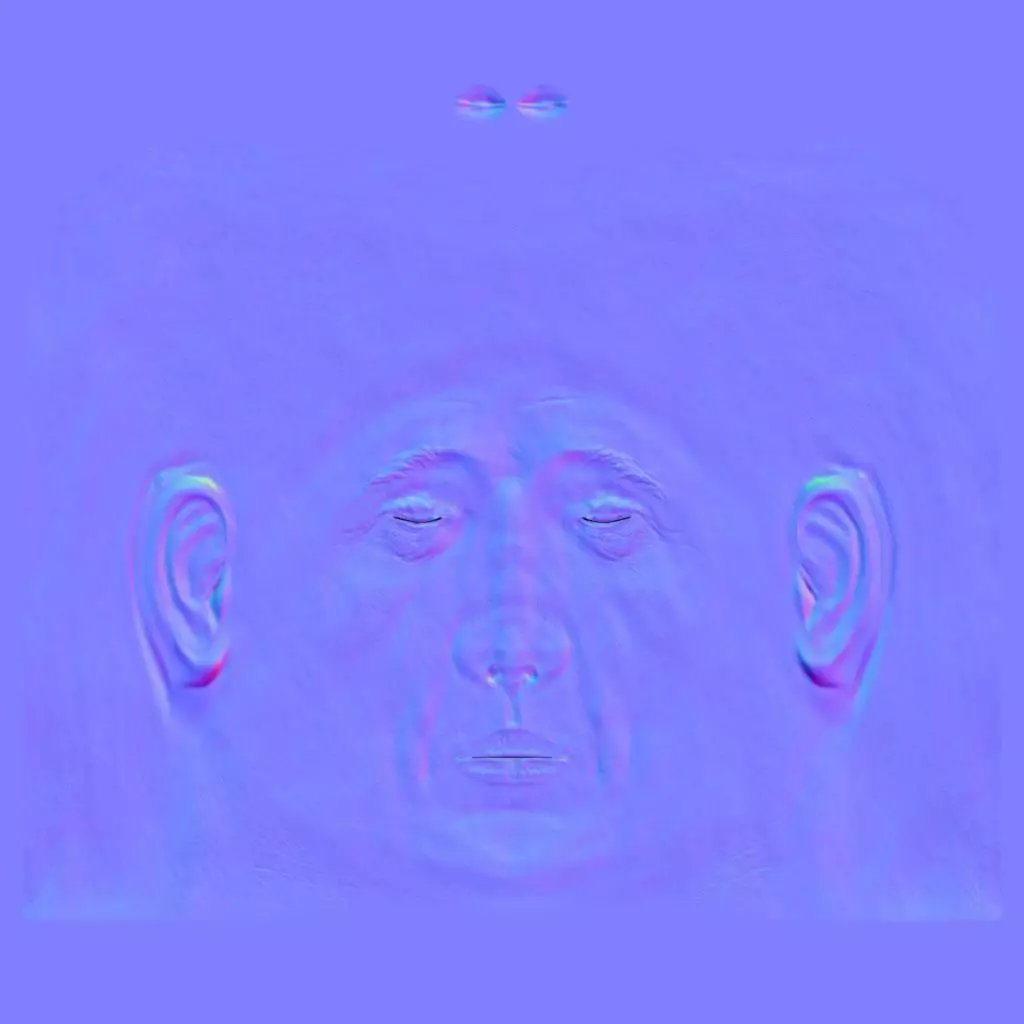 pack Hindi man and texture 3D model_58