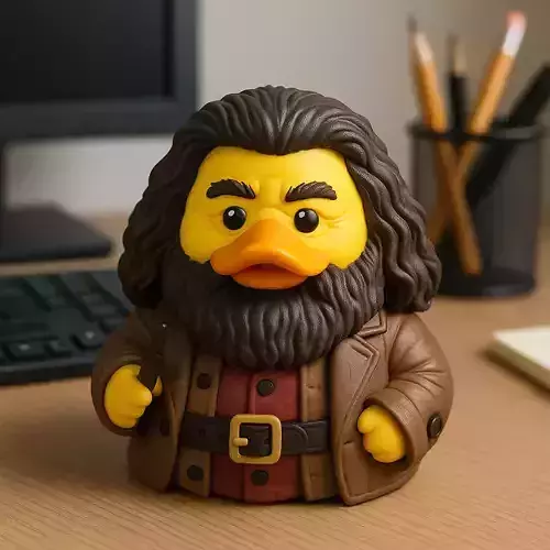 Rubber Duck - Rubeus Hagrid - Harry Potter - 3D print
