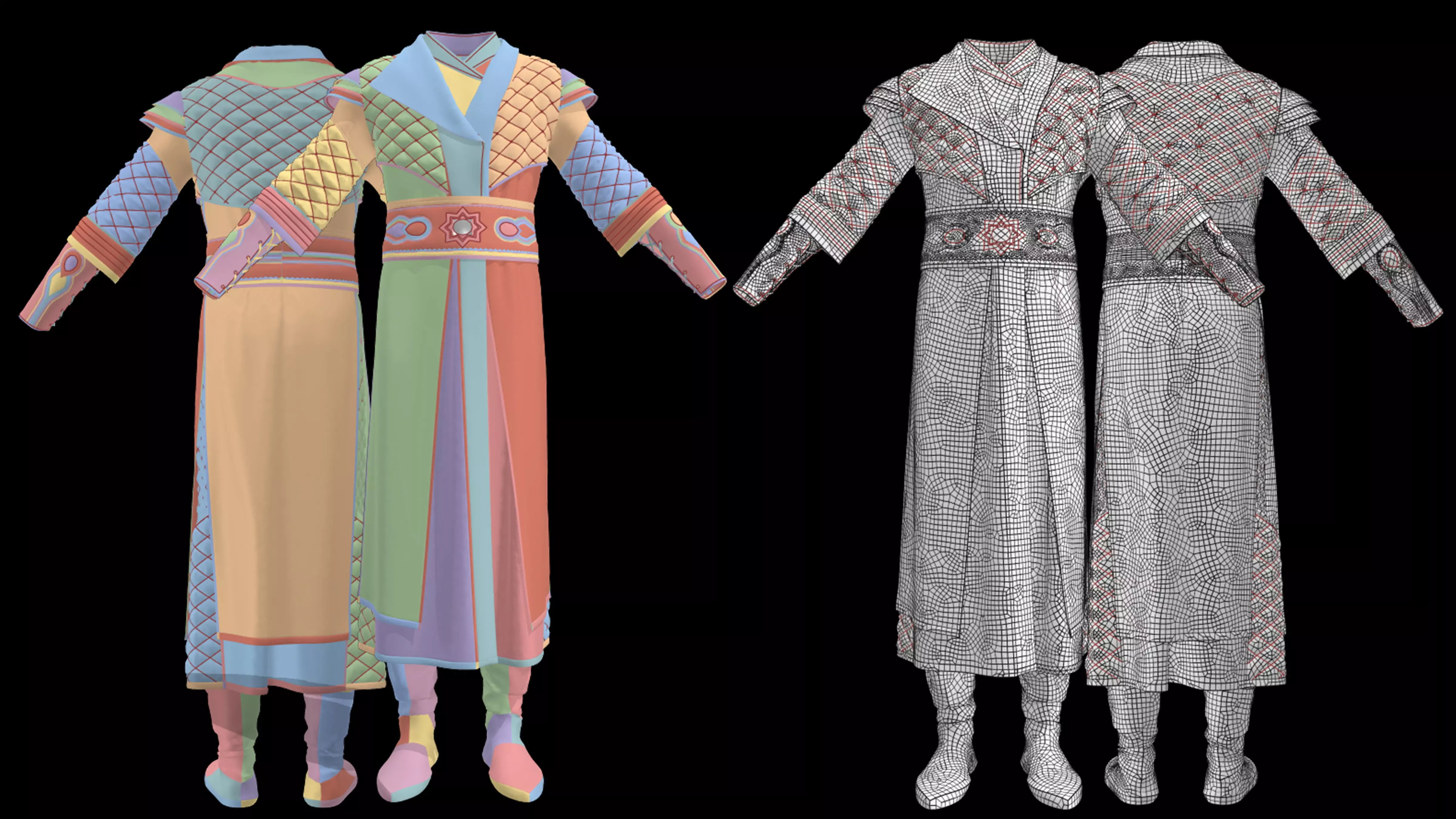 Combat uniform model 3D model_7