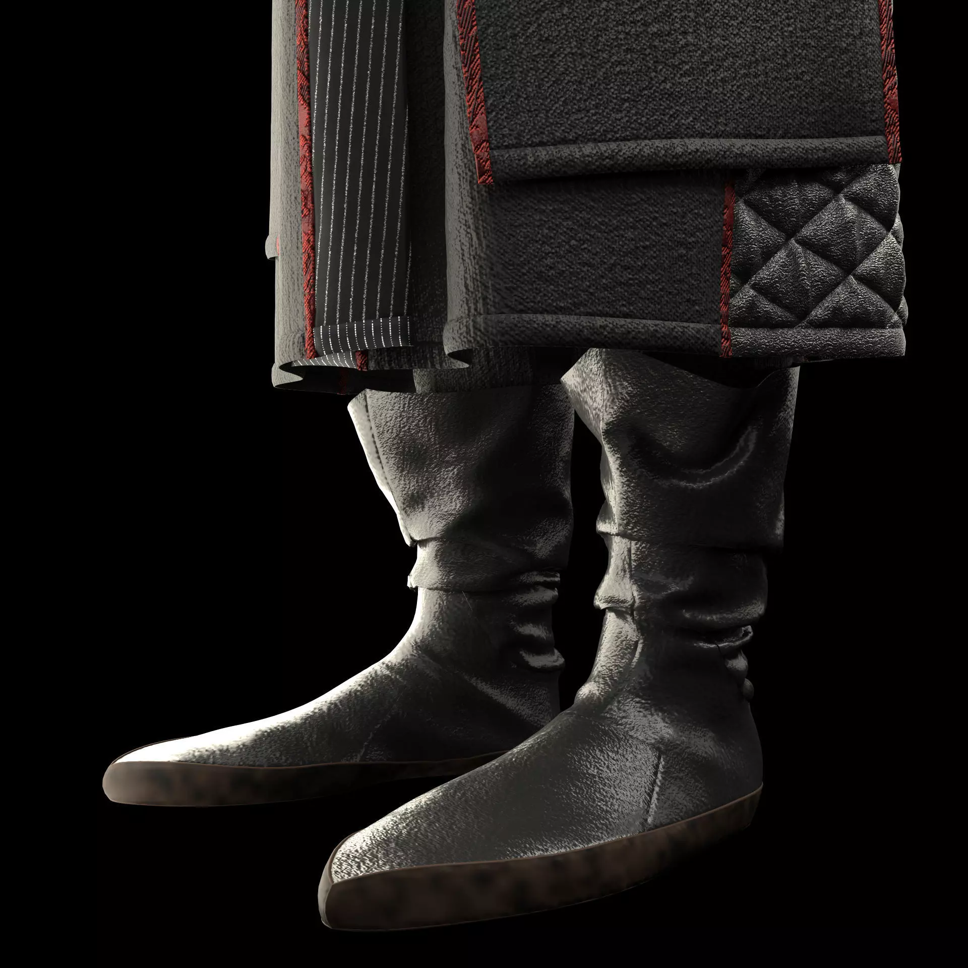 Combat uniform model 3D model_6