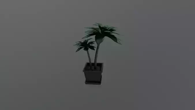 Pot Plant - Low Poly 3D Art Low-poly 3D model Pot Plant - Low Poly 3D Art Low-poly 3D model