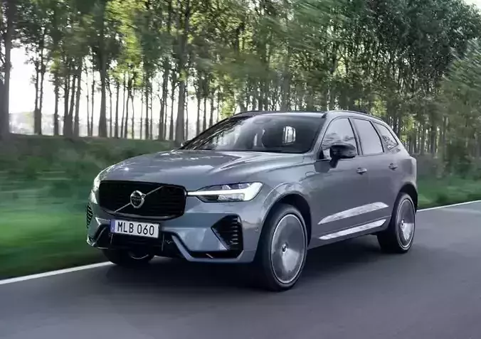 Volvo XC60 2022 RIGGED 3D model