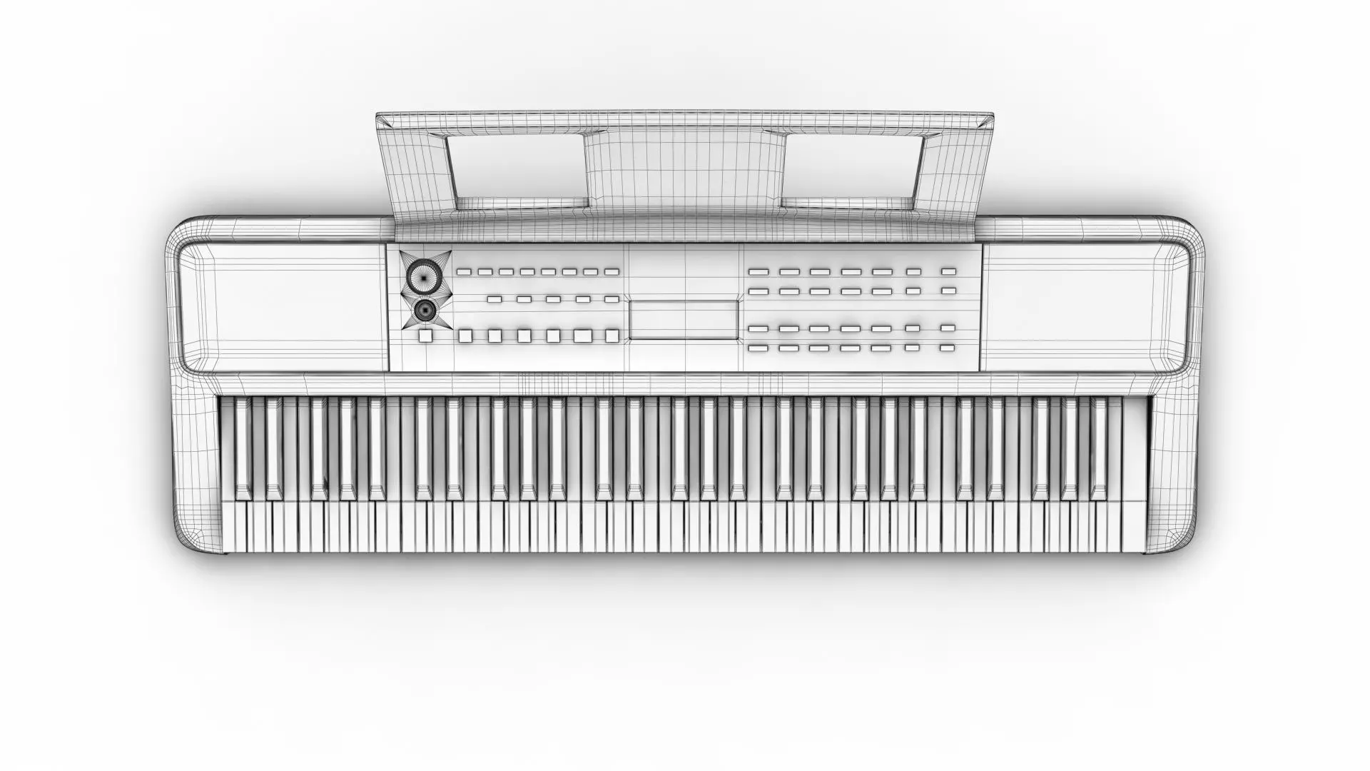Yamaha EZ-310  3D model_12