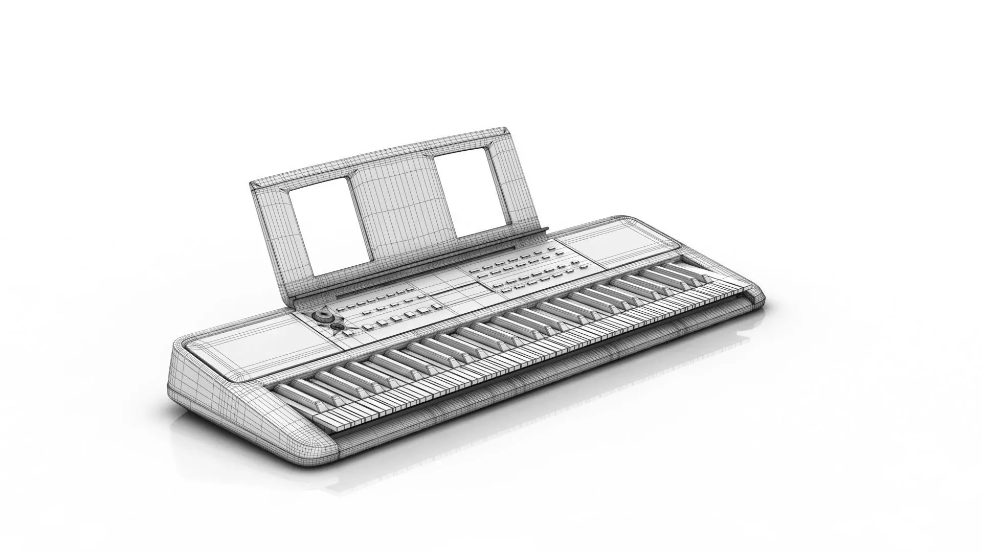 Yamaha EZ-310  3D model_6