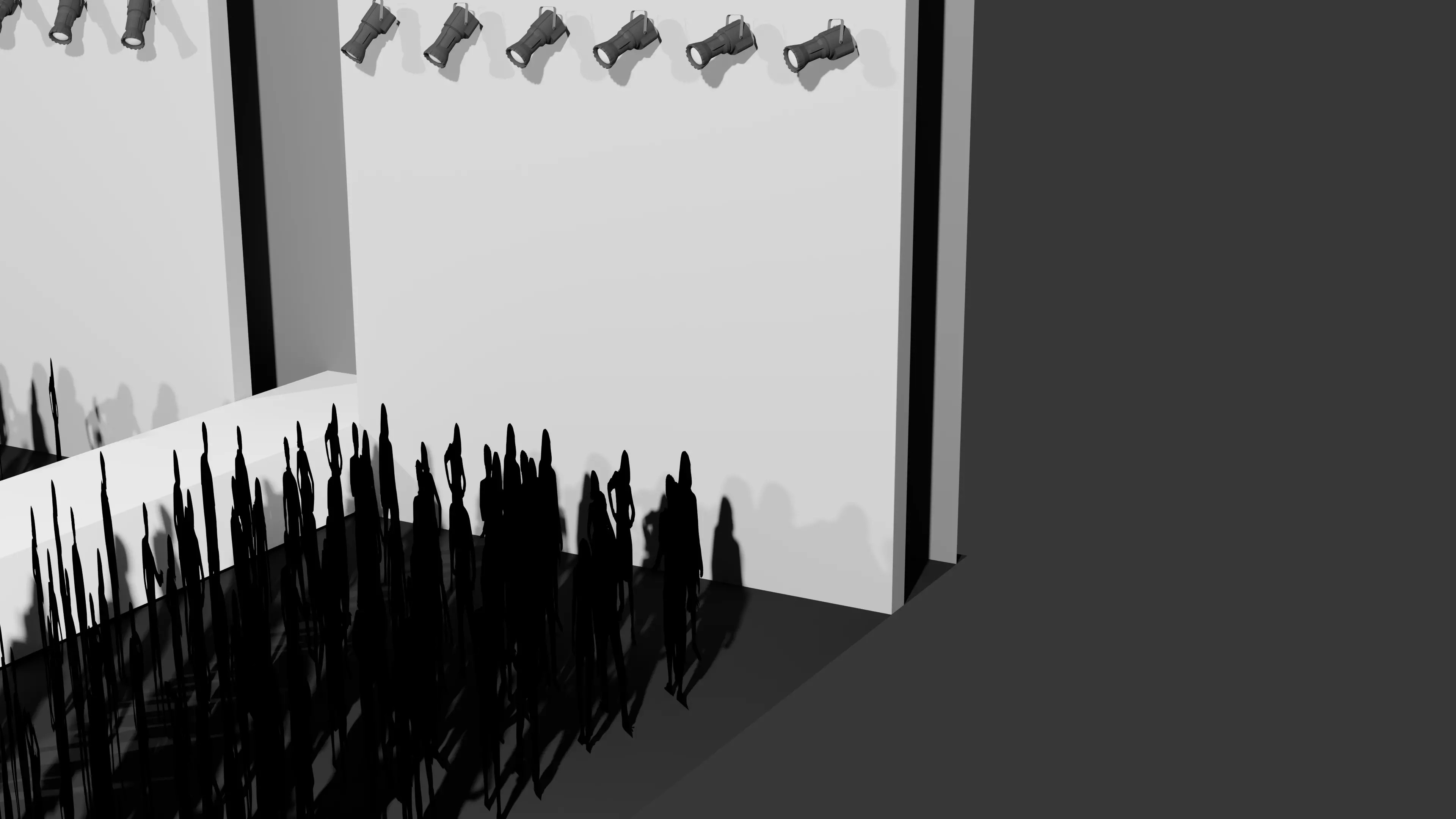 Midnight Elegance  Runway Couture 3D model_1