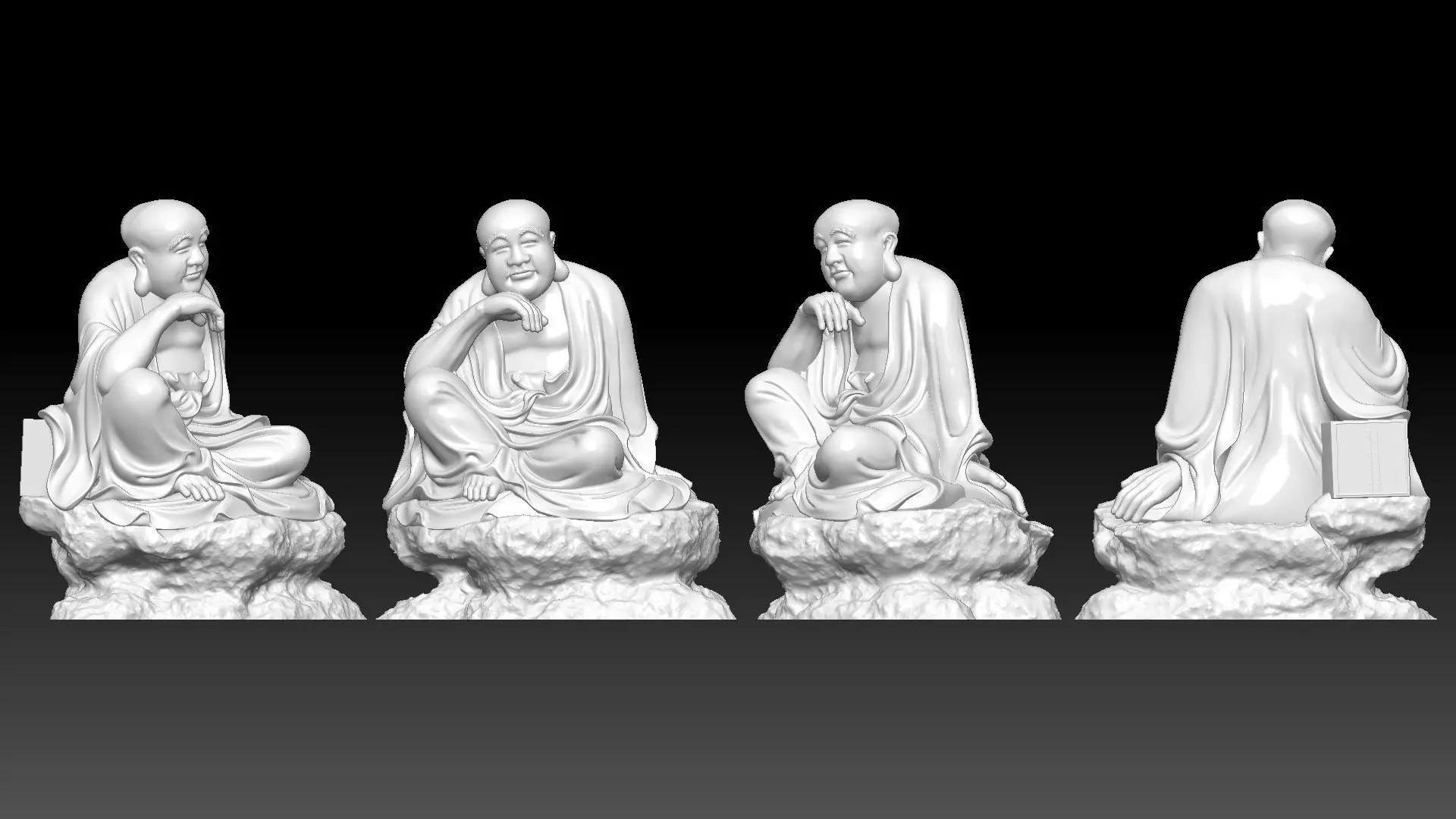 Arhat  3D print model_3