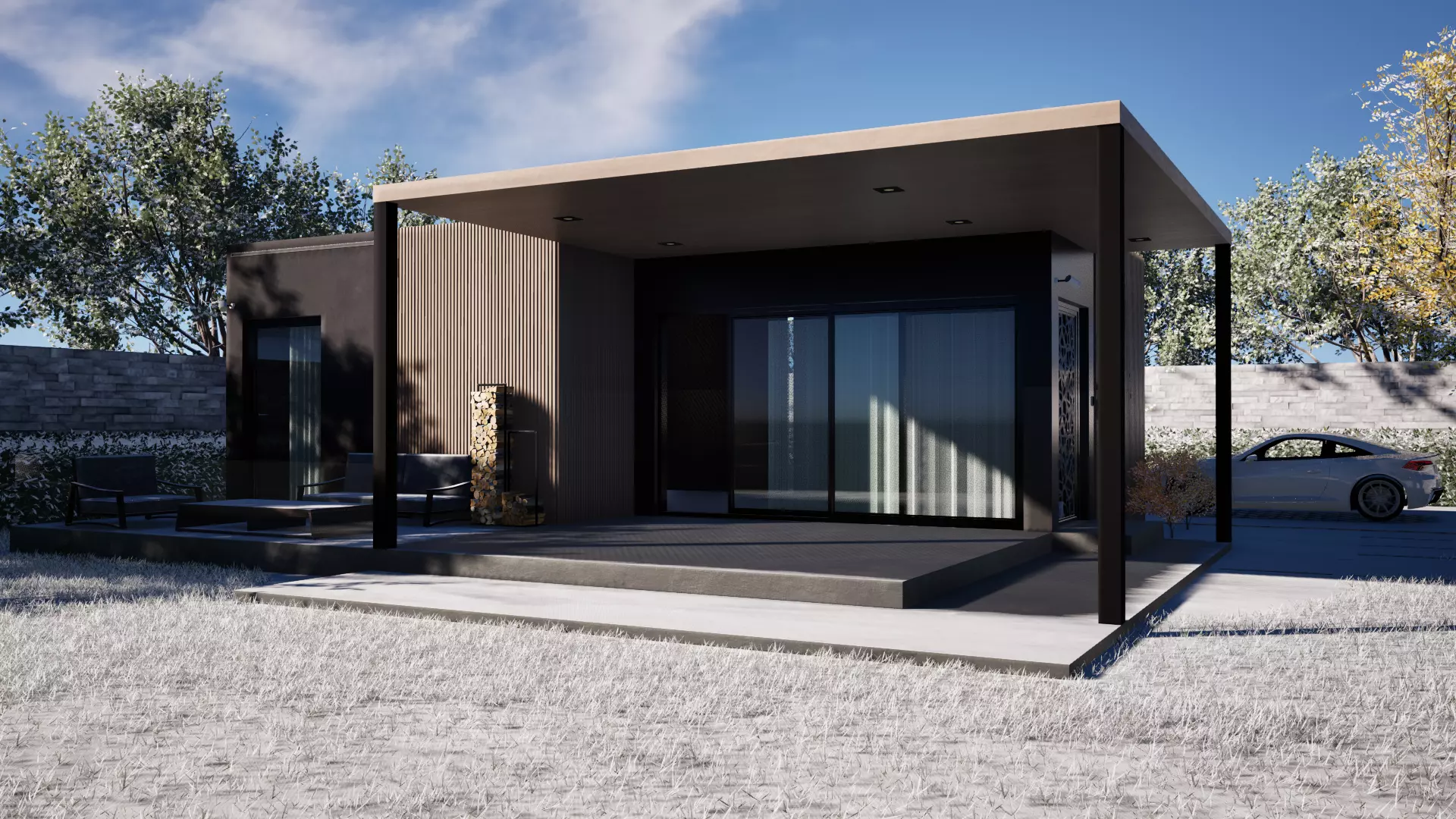 CASA IN MONTAGNA 3D model_11