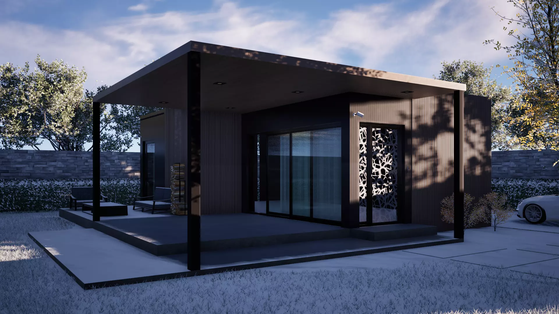 CASA IN MONTAGNA 3D model_0