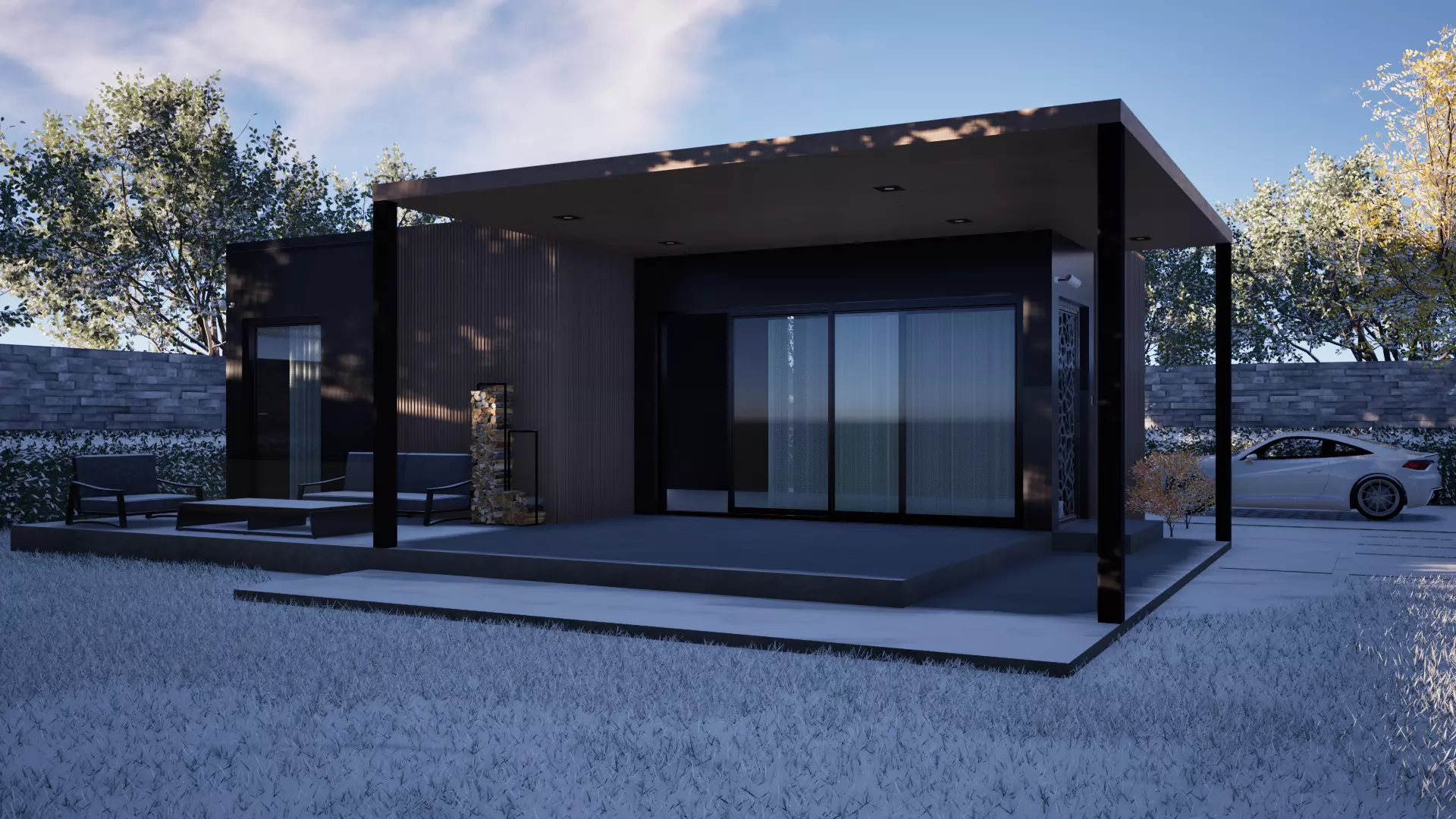 CASA IN MONTAGNA 3D model_9