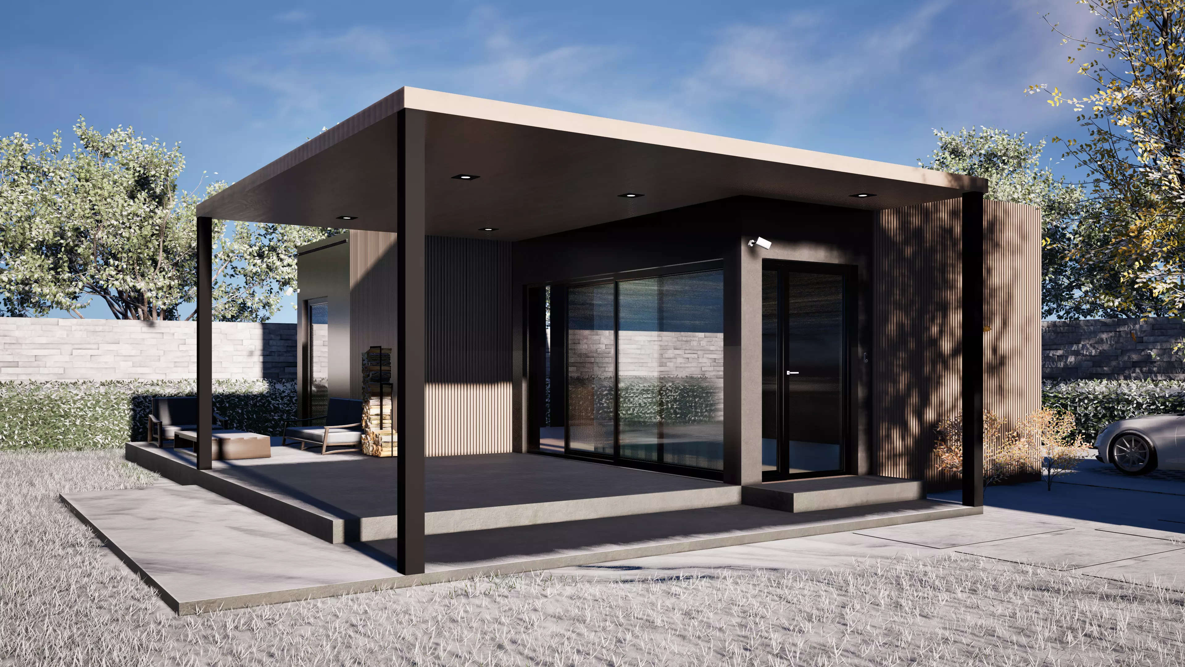 CASA IN MONTAGNA 3D model_2