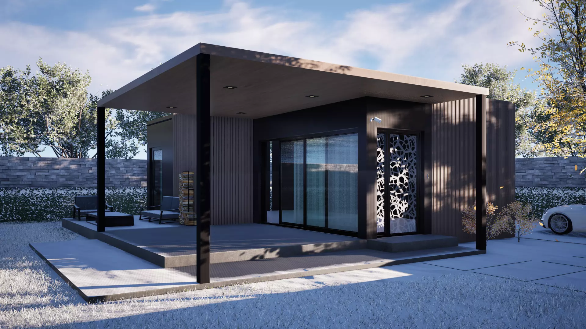 CASA IN MONTAGNA 3D model_4