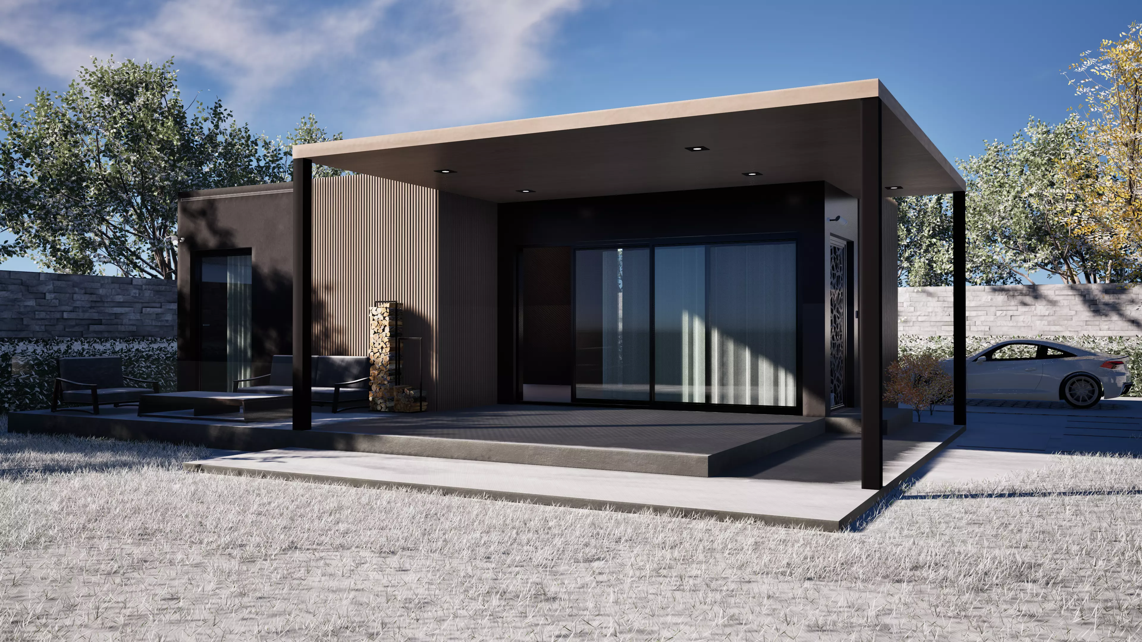 CASA IN MONTAGNA 3D model_12