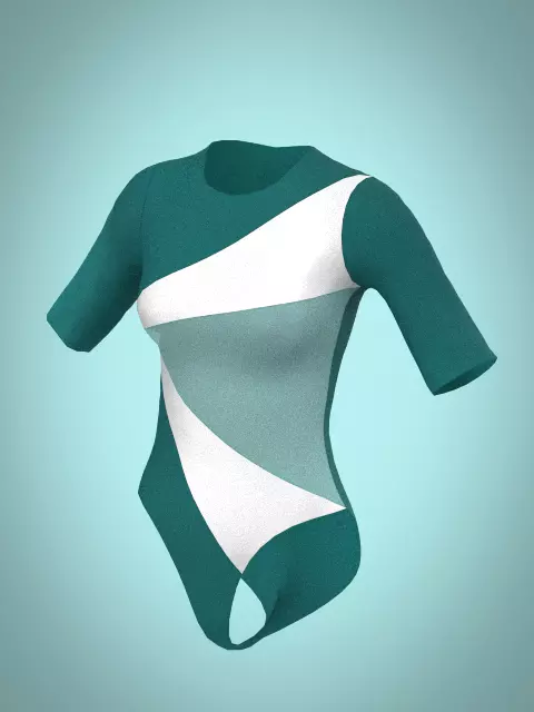 Fashion outfit 3D print model_0