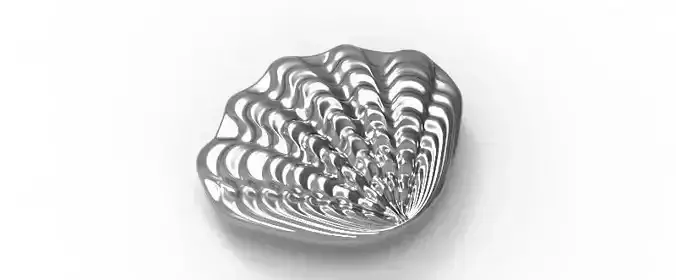 Shell-Shaped Shoe Ornament