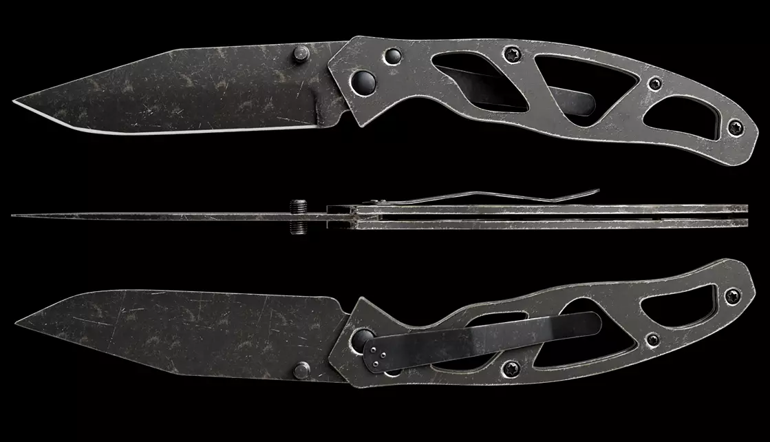 Folding Knife 3D model
