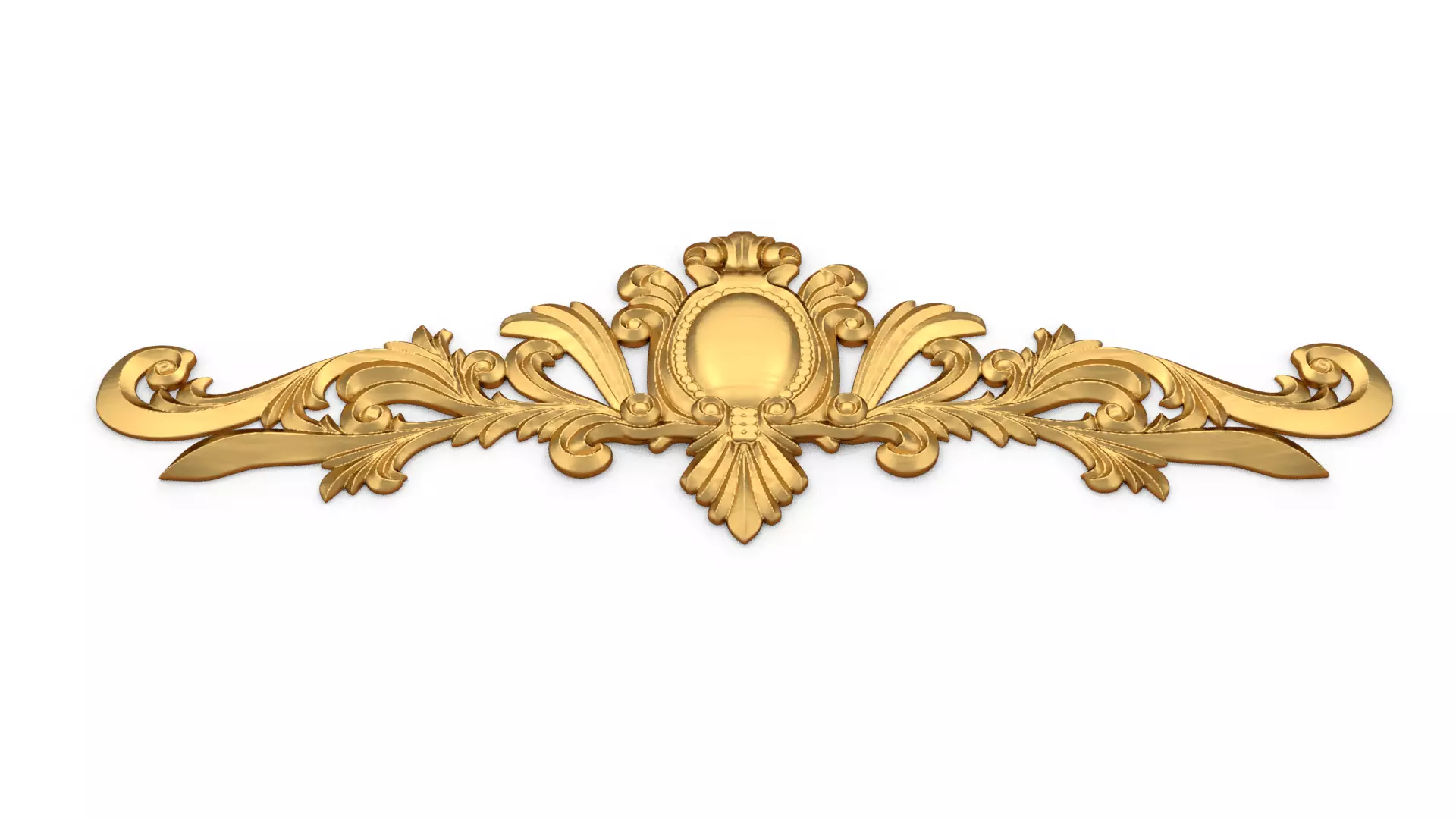 carved classic decorative ornament cnc 3d printing stl 23 3D print model_4