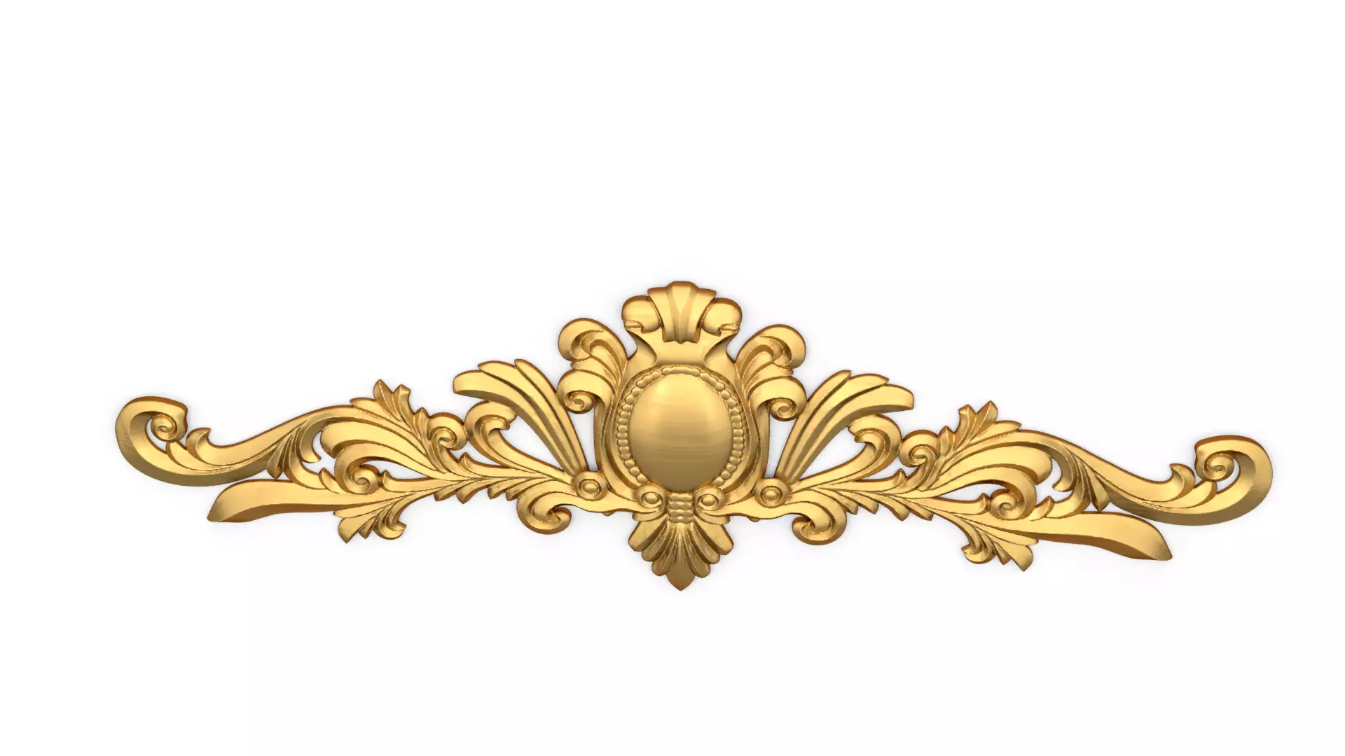 carved classic decorative ornament cnc 3d printing stl 23 3D print model_3