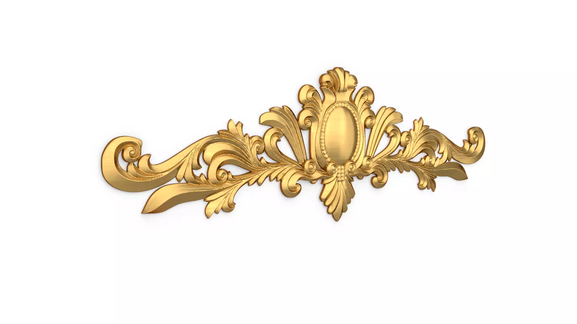 carved classic decorative ornament cnc 3d printing stl 23 3D print model_1