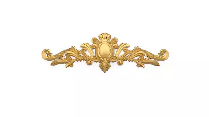 carved classic decorative ornament cnc 3d printing stl 23