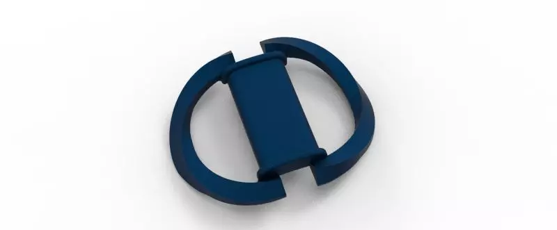 Horse Bit-Style Shoe Ornament 3D print model