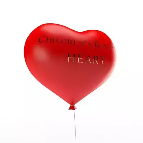 Air Balloon in the Form of Heart