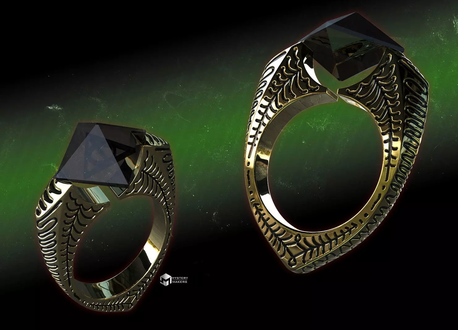 Marvolo Gaunt ring 3D print model