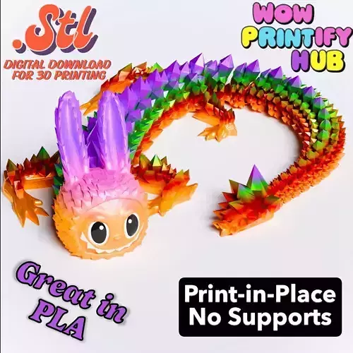 Labubu Dragon Plush Toy Adorable Gift for Kids and Collectors