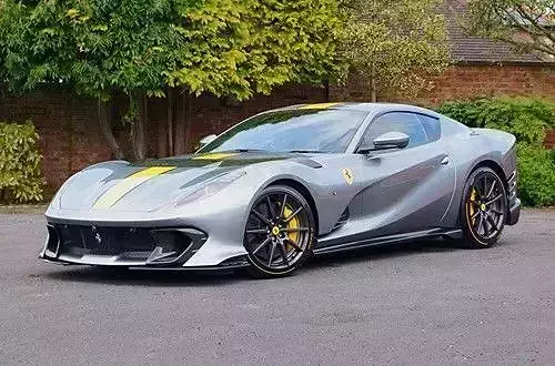  Ferrari 812 Competizione 2023 rigged 3D model