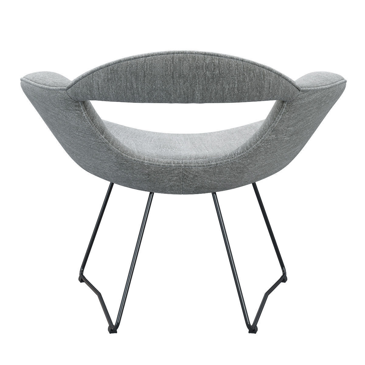 WALTER KNOLL RUMI CHAIR 3D model_10