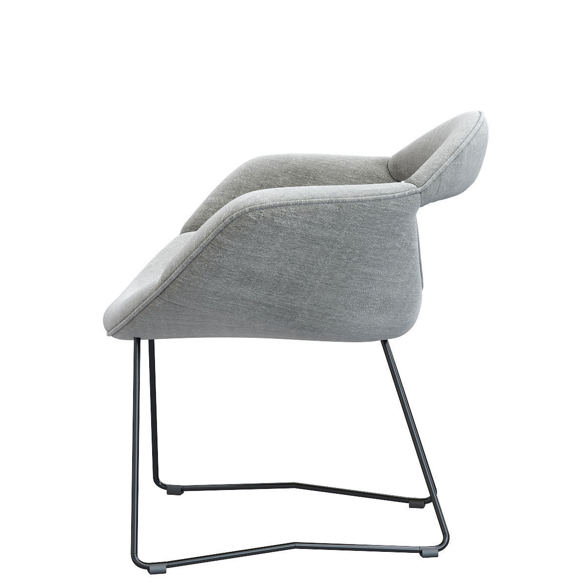 WALTER KNOLL RUMI CHAIR 3D model_8