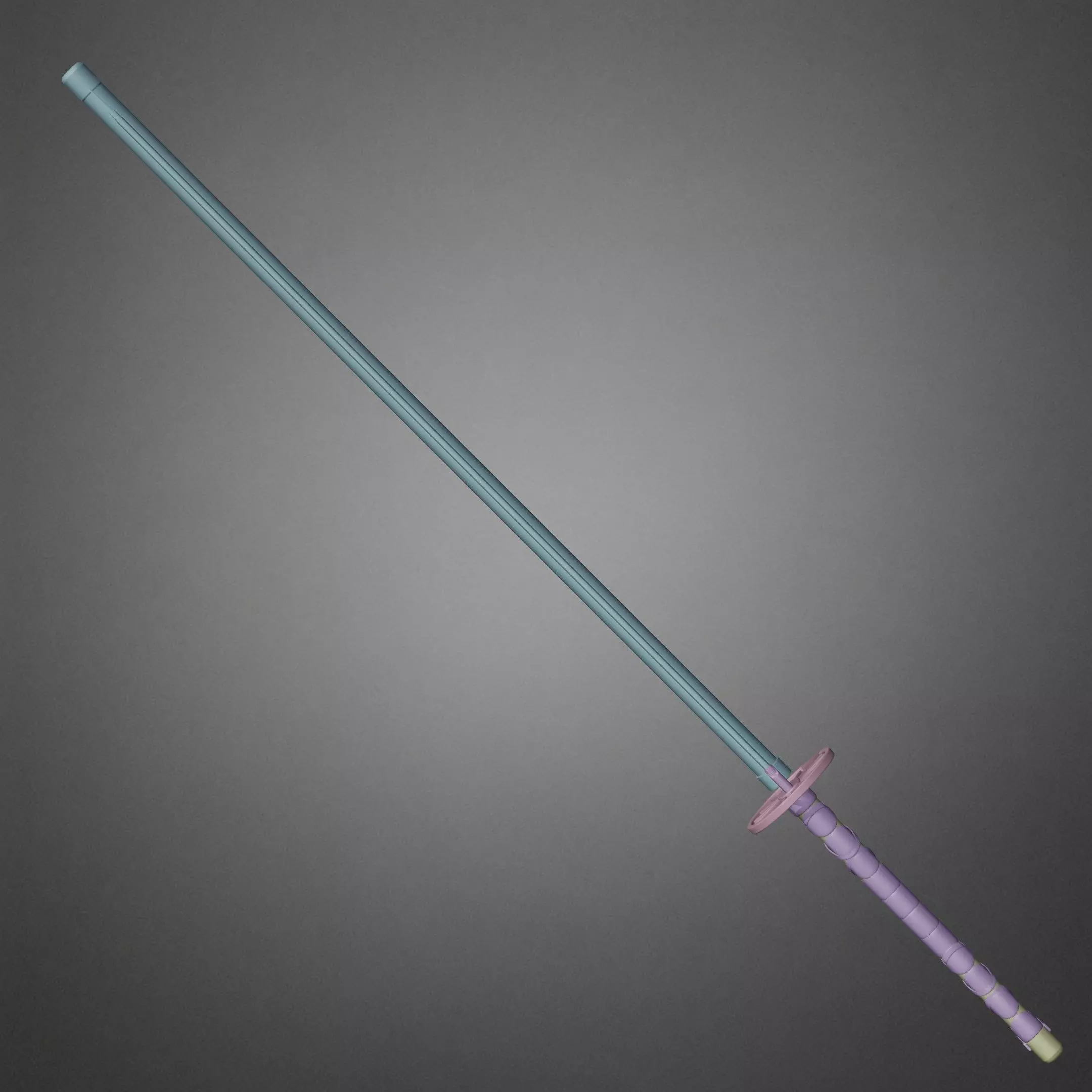 Demon Slayer Tanjiro Kamado Water Breathing Katana for Cosplay 3D print model_19