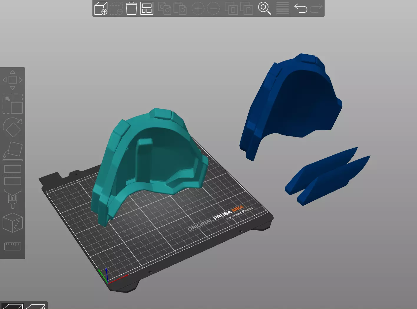 Kneecapper Knee pad 3d print file 3D print model_4