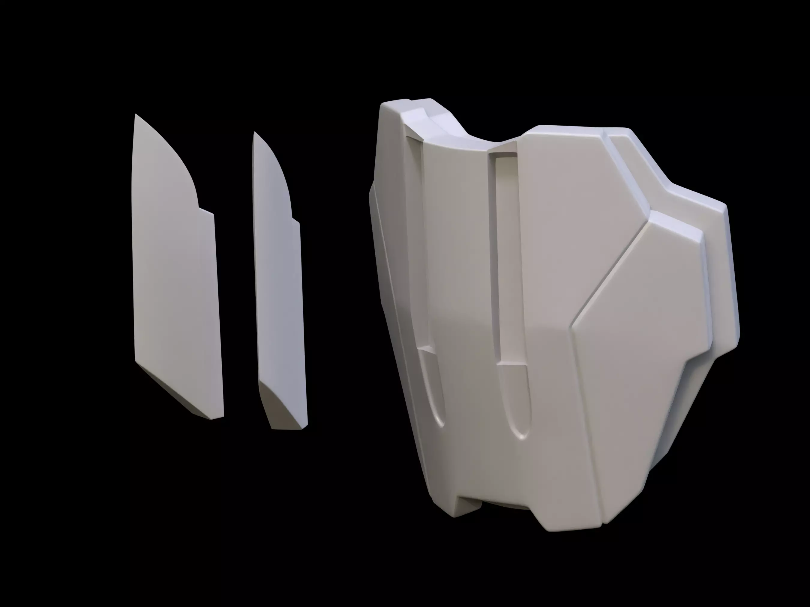 Kneecapper Knee pad 3d print file 3D print model_3