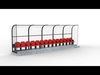 Soccer Bench  3D model_1