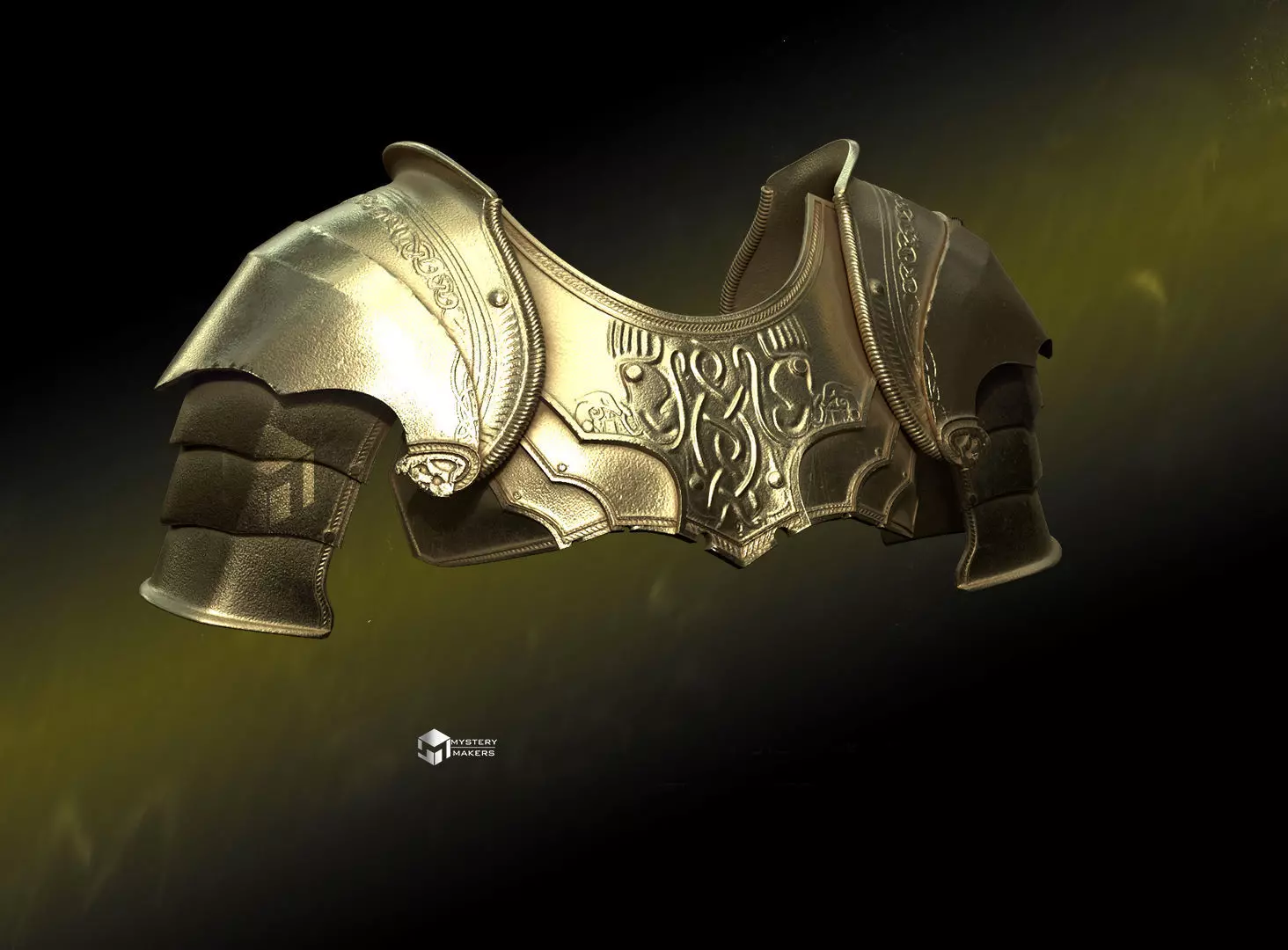 Kratos God of War chest armor 3D print model