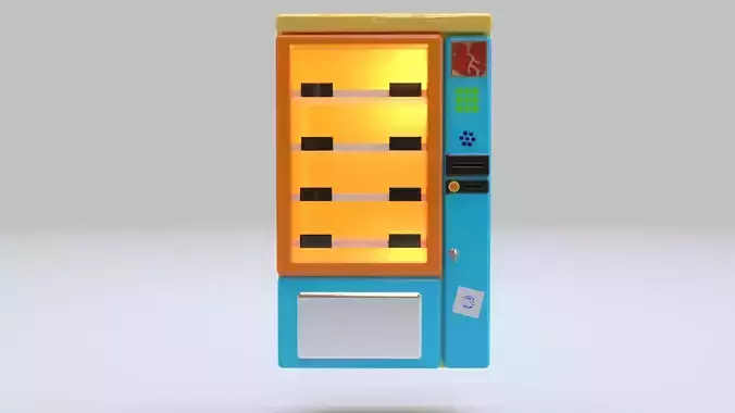 Stylized Vending Machine  