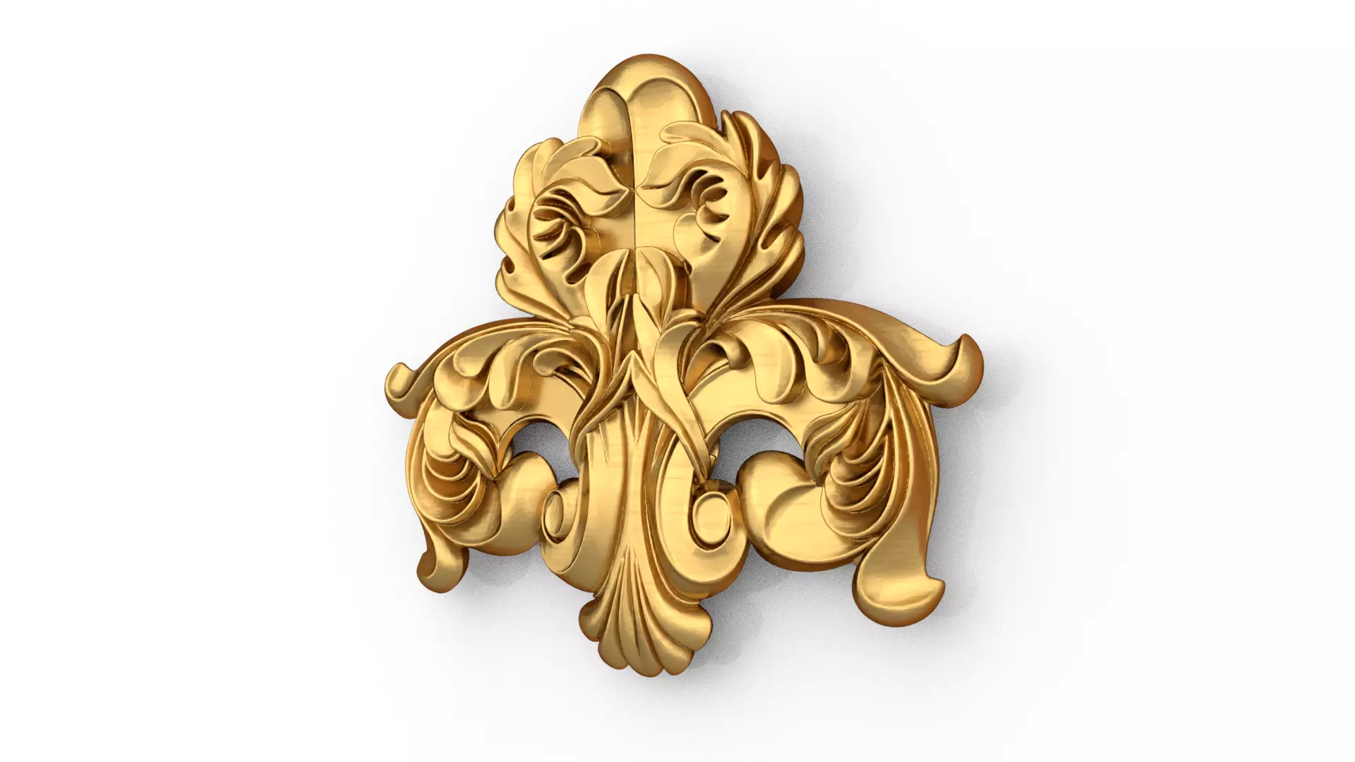 carved classic decorative ornament cnc 3d printing stl 24 3D print model_3