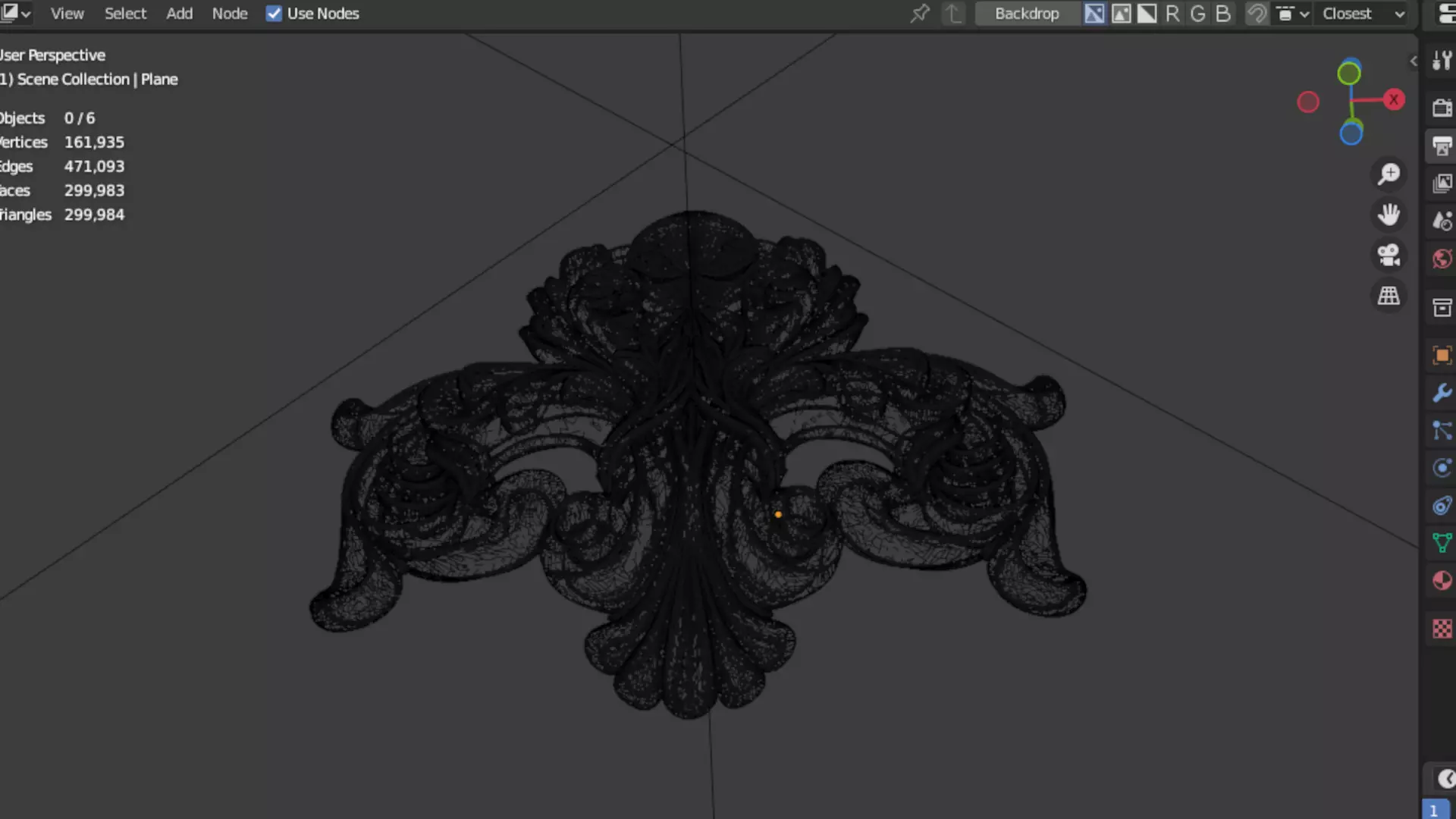 carved classic decorative ornament cnc 3d printing stl 24 3D print model_6