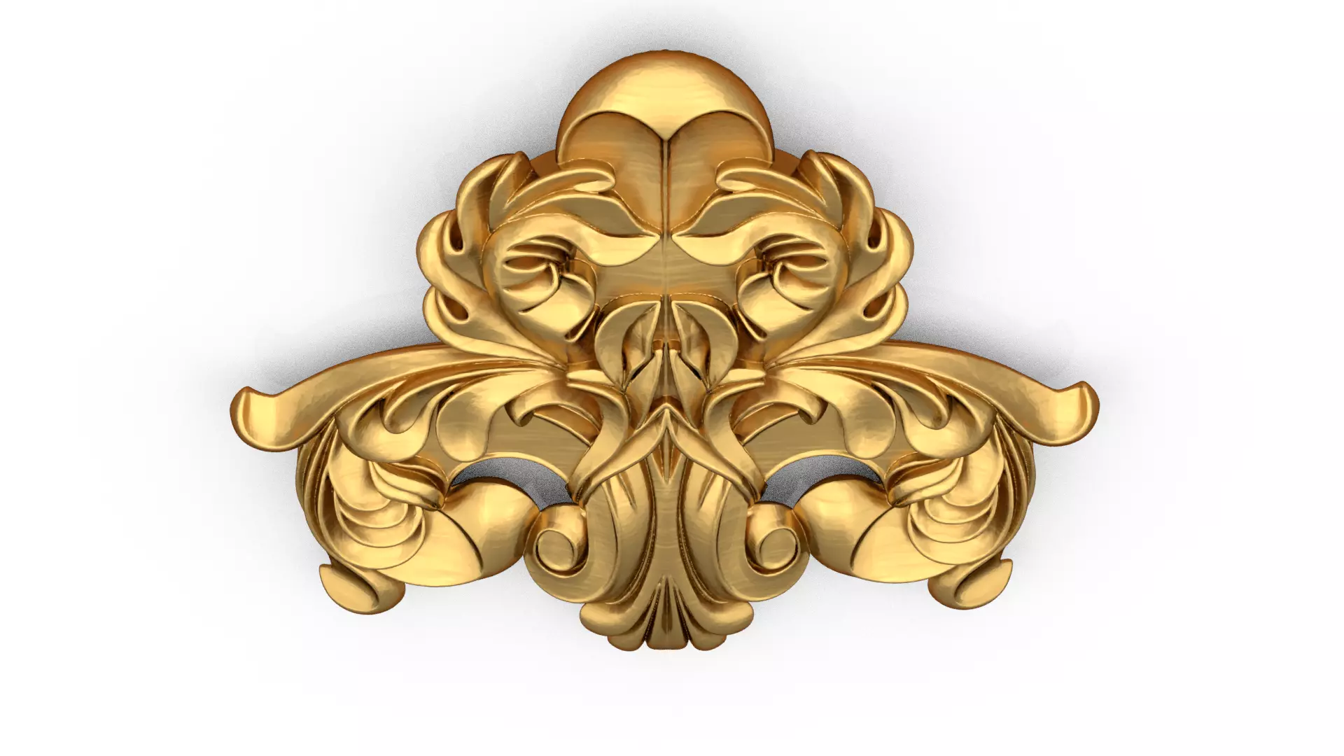 carved classic decorative ornament cnc 3d printing stl 24 3D print model_2