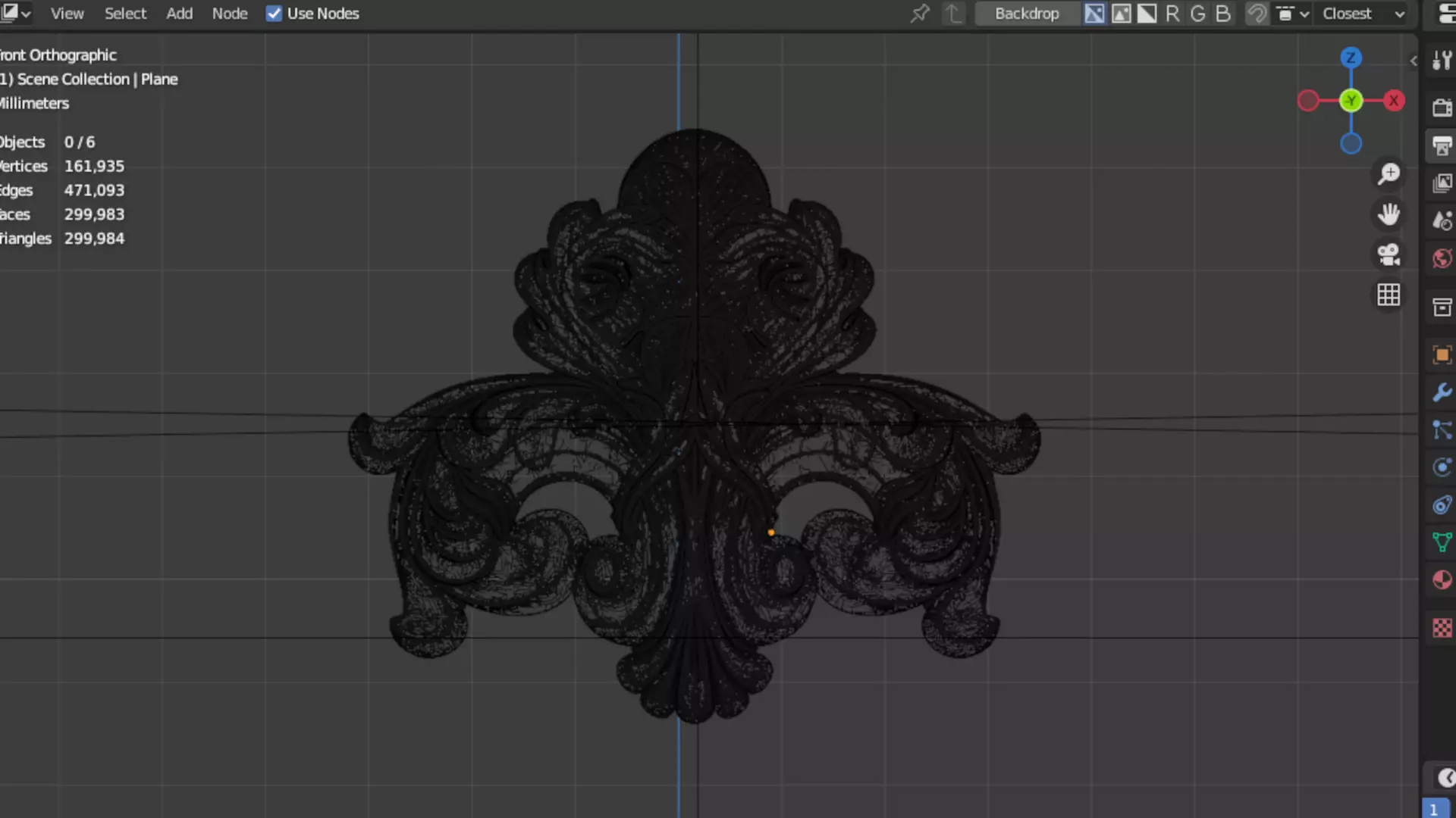 carved classic decorative ornament cnc 3d printing stl 24 3D print model_5