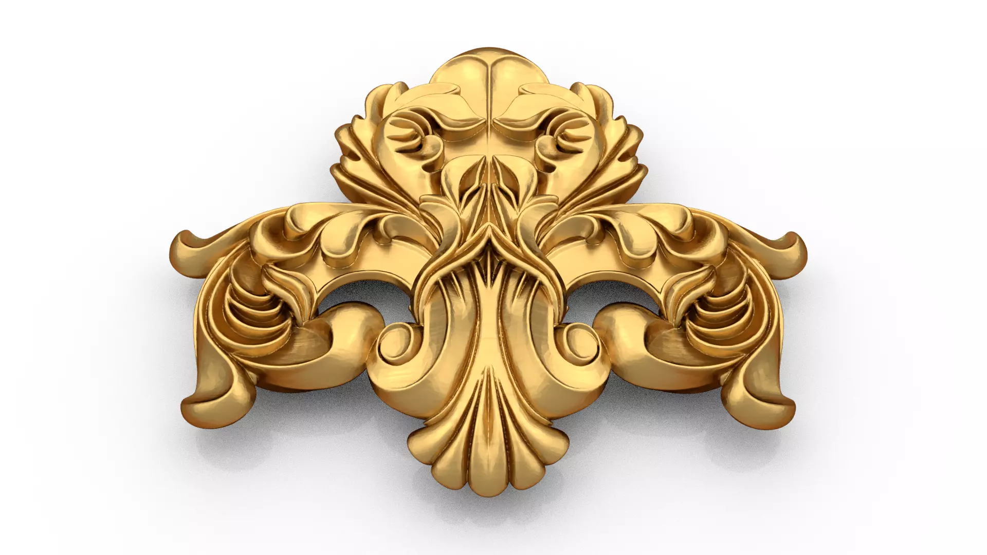 carved classic decorative ornament cnc 3d printing stl 24 3D print model_1