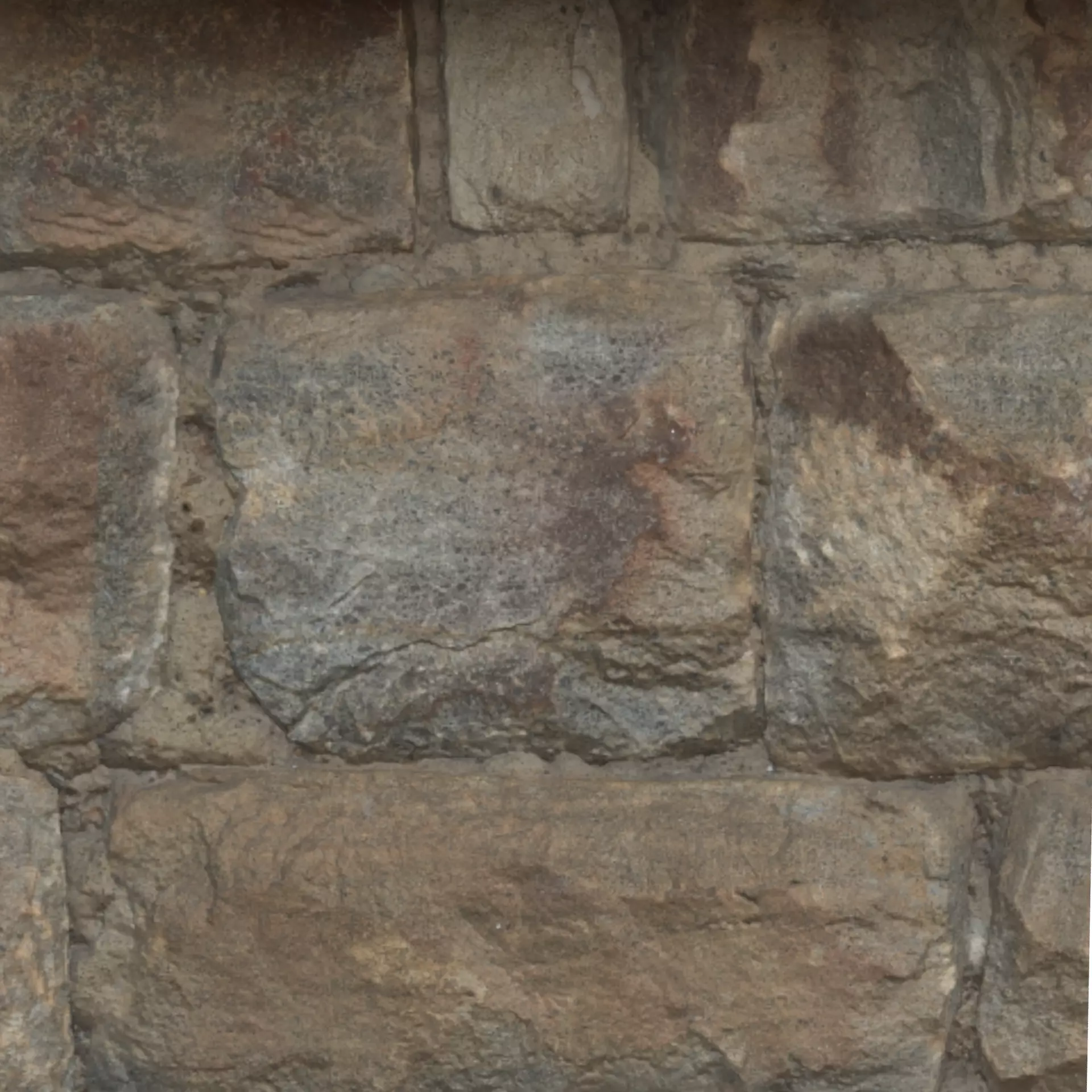 Wooden Farm Gate Low-poly 3D model_5