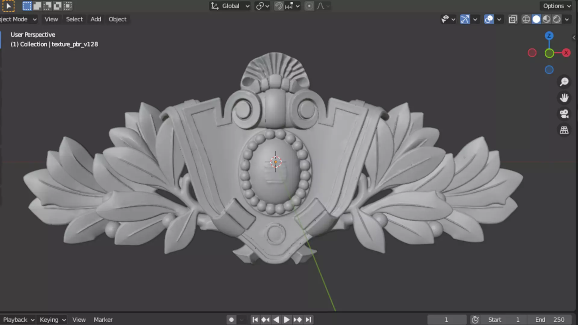 carved classic decorative ornament cnc 3d printing stl 25 3D print model_5