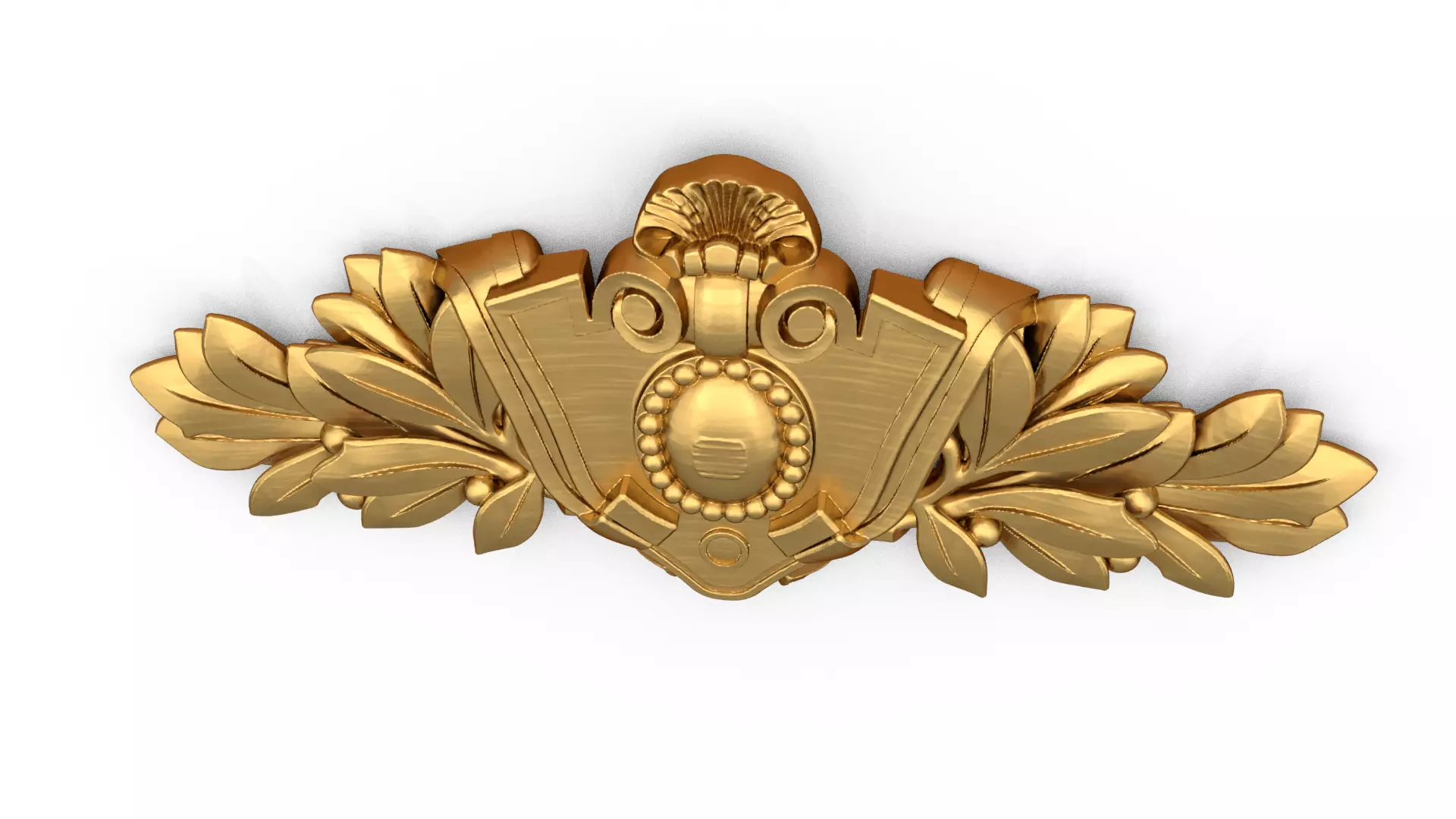 carved classic decorative ornament cnc 3d printing stl 25 3D print model_3