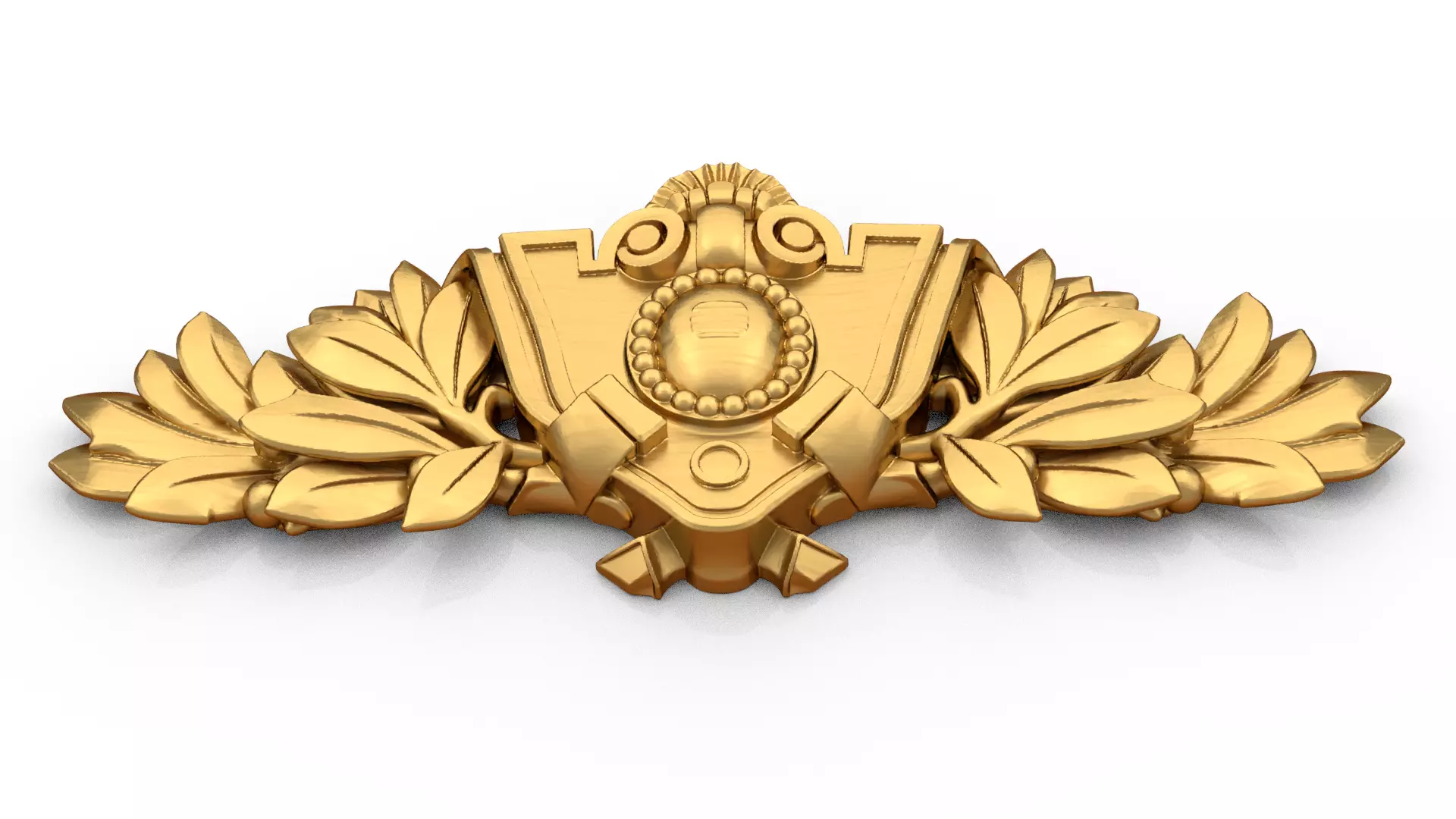 carved classic decorative ornament cnc 3d printing stl 25 3D print model_4