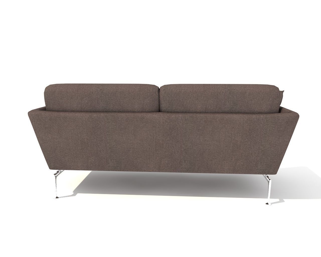 Double Sofa  Free 3D model_2